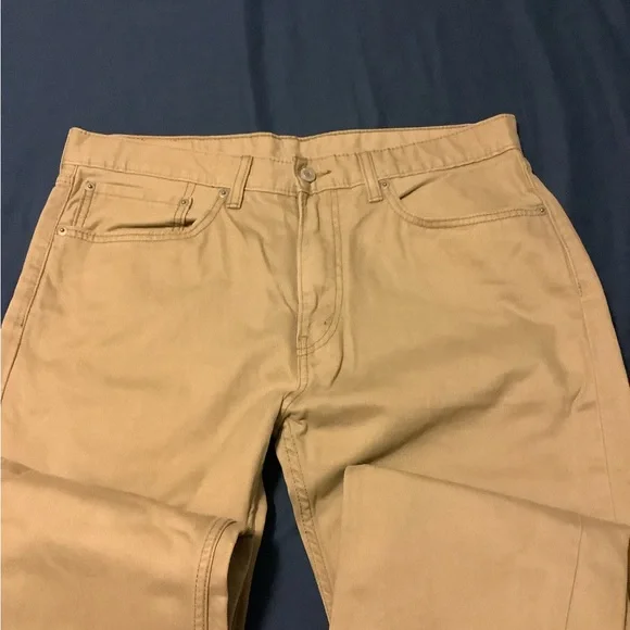 Levi’s 508 Tapered Jeans, Tan - Picture 3 of 6